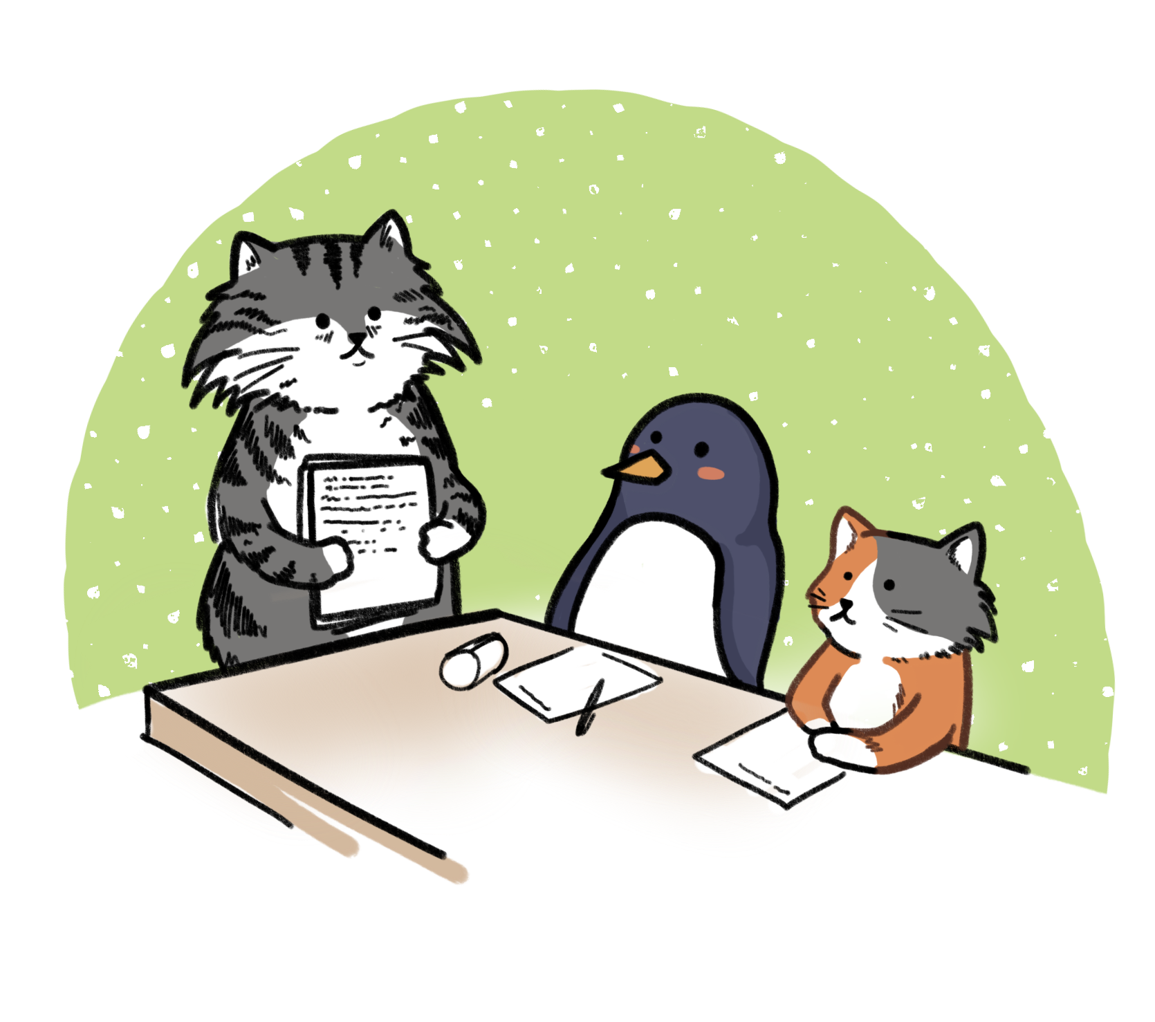 Nachhilfe-Cat